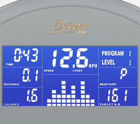 U801 Велотренажер bronze gym u801 lc Bronze Gym  - Вид №2