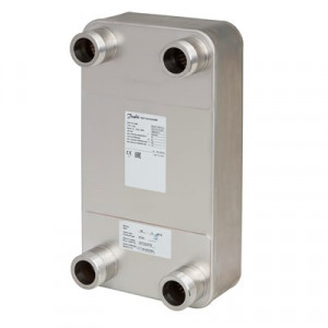 Danfoss Паяный пластинчатый теплообменник серии XB52M XB 52M-1-80 PN25 паяный ТО G2 004H4528
