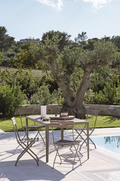 Ethimo Прямоугольный садовый стол из тика Laren sun-id-1463541 - Вид №3