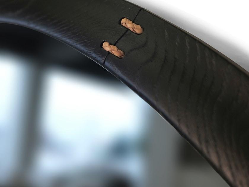 Garbarino Круглое зеркало из дуба sun-id-1451076 - Вид №1