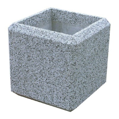 KV201-CB.DK КВАДРО 2, цветочница бетонная LAB.Space 