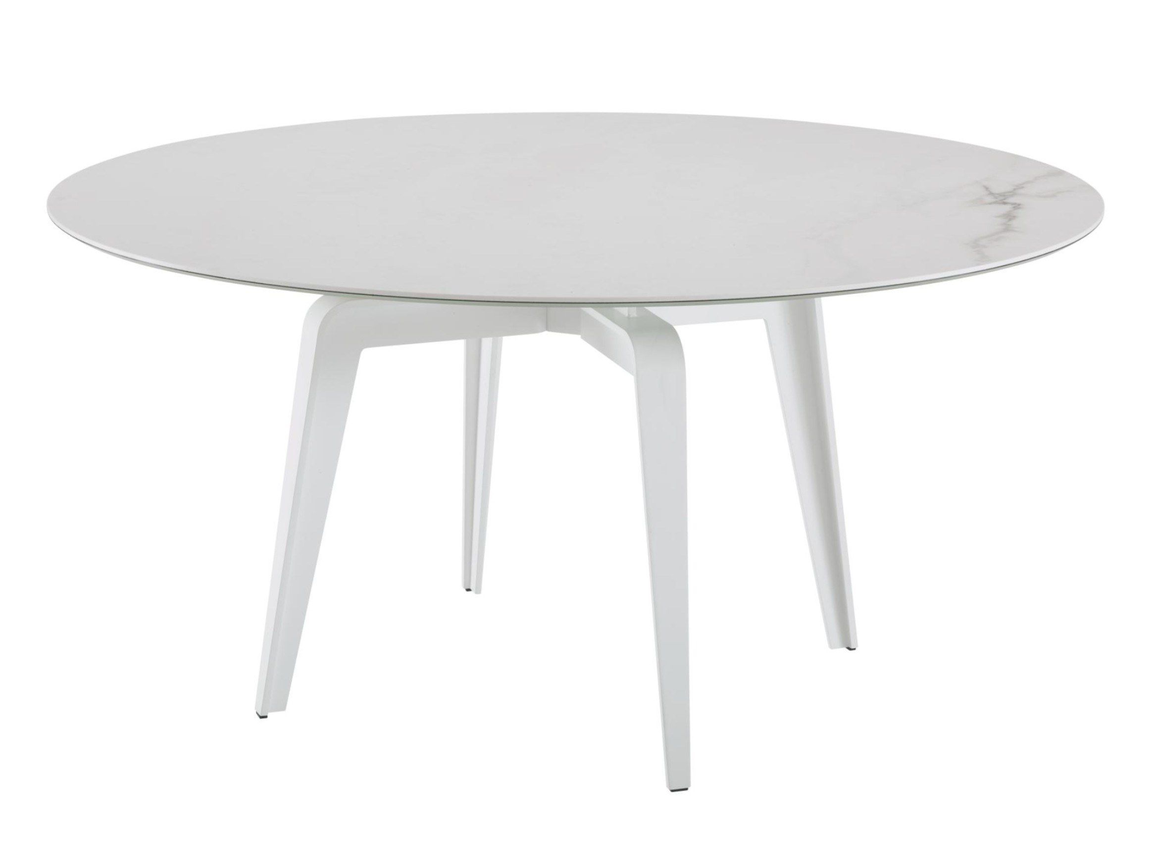 Круглый стол с мраморной керамогранитной столешницей Ligne Roset ODESSA ARCH-00038396