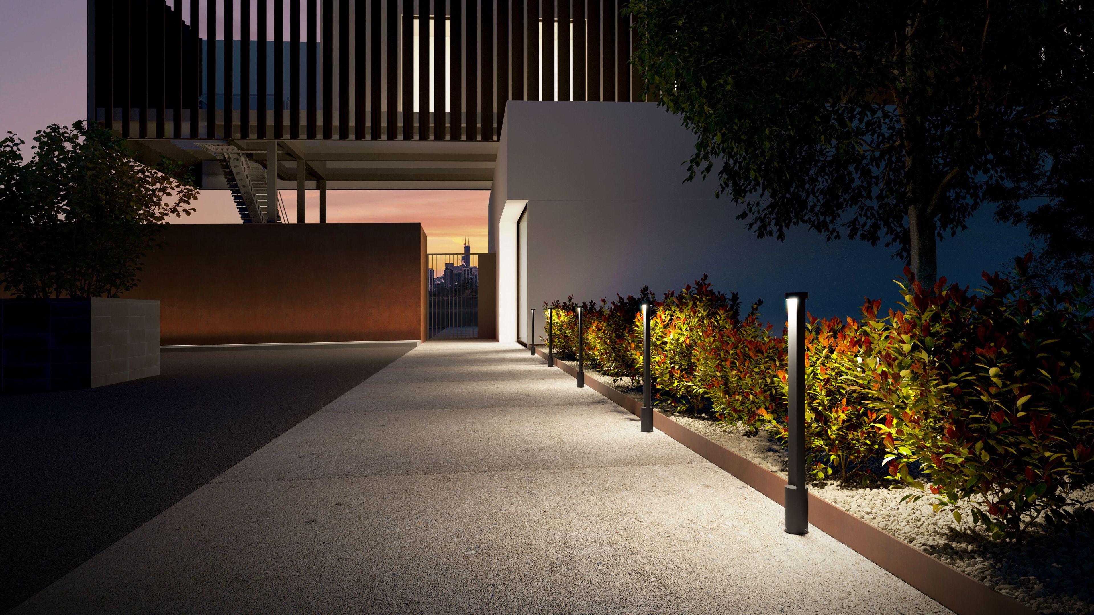 Литой алюминиевый светодиодный светильник SIMES палка ARCH-00141279 - Вид №1