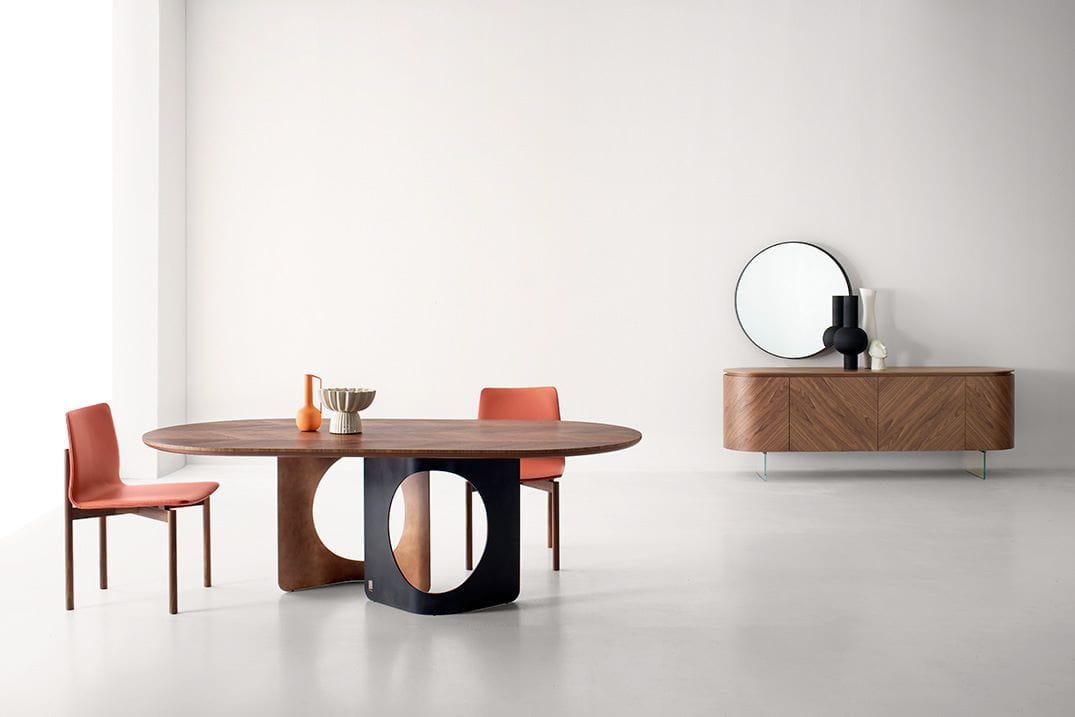 Шкаф из грецкого ореха с распашными дверями Modesign OPERA ARCH-00088286 - Вид №4