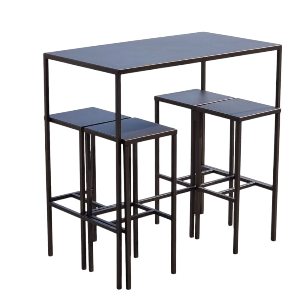 Набор столов и стульев из ламината и металла WS Design ALDO ARCH-00085730 - Вид №1