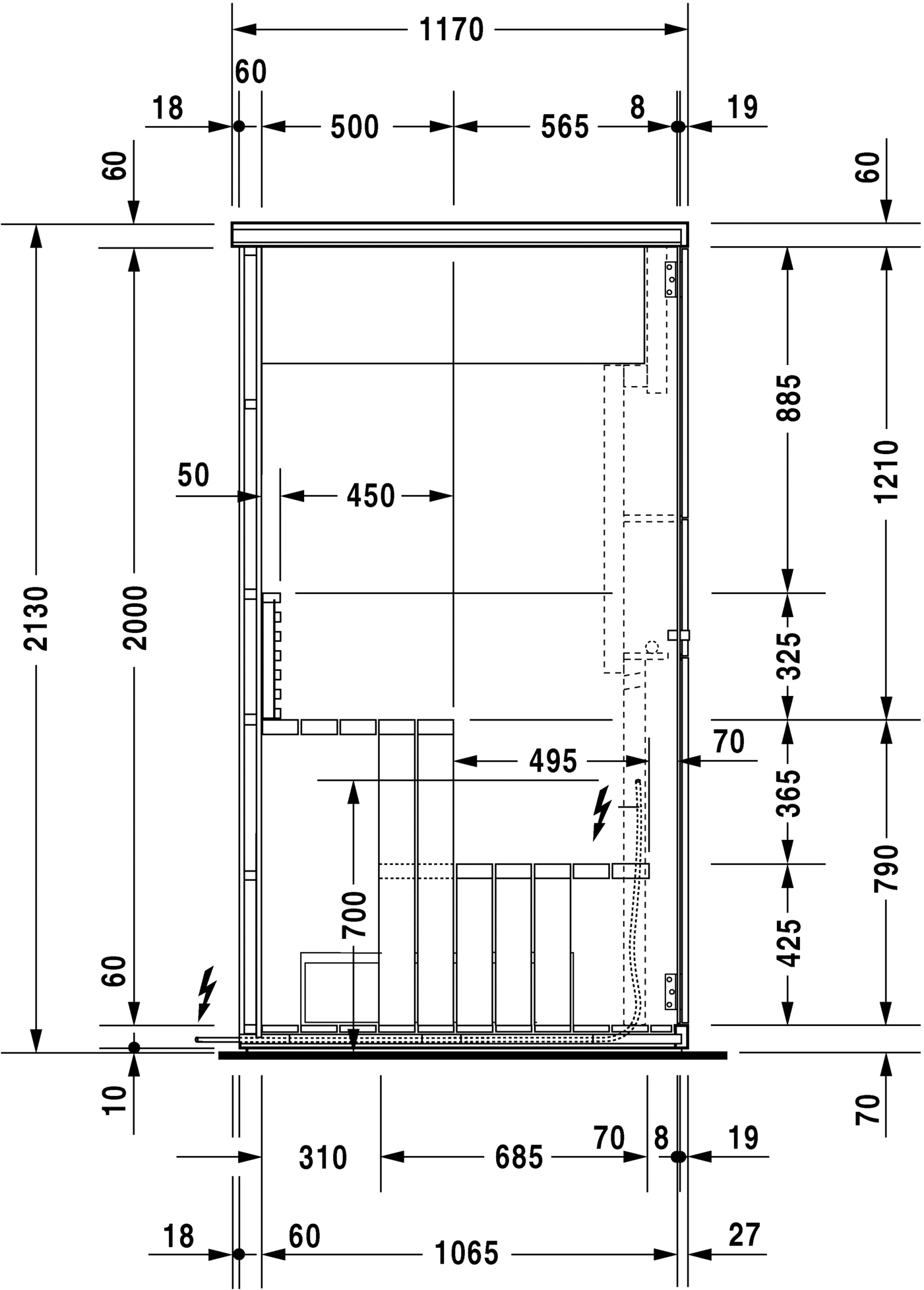 7513..001001000 Inipi B Сауна Inipi B Super Compact, угловая Белый глянцевый декор Duravit  - Вид №5