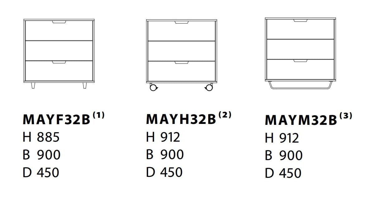 Комод из ясеня Karl Andersson Май ARCH-00067277 - Вид №2