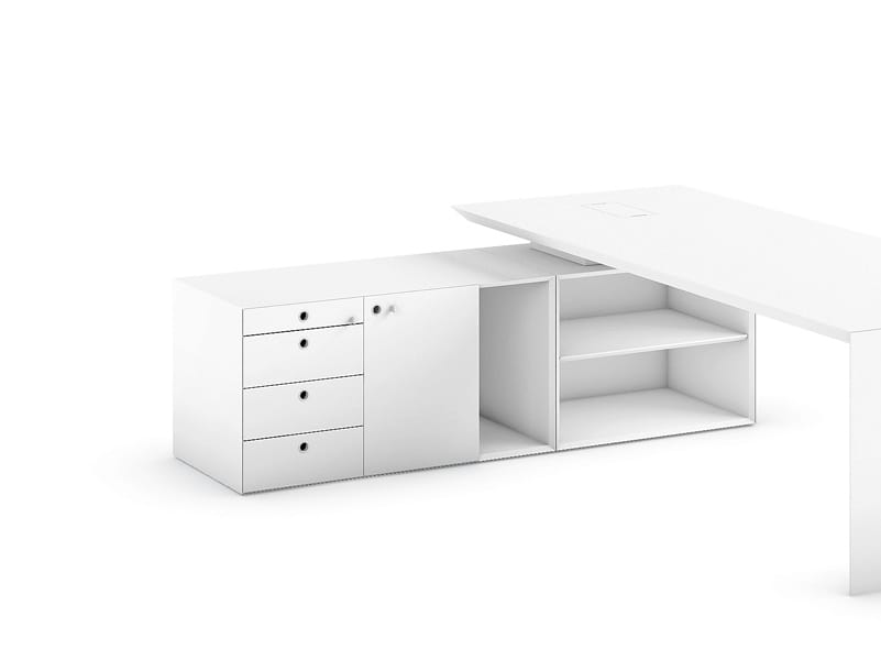 Деревянный письменный стол с ящиками FANTONI MultipliCeo ARCH-00136925