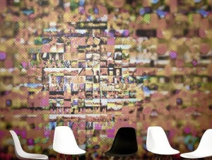 Élitis Панорамные моющиеся виниловые обои с цветочными мотивами