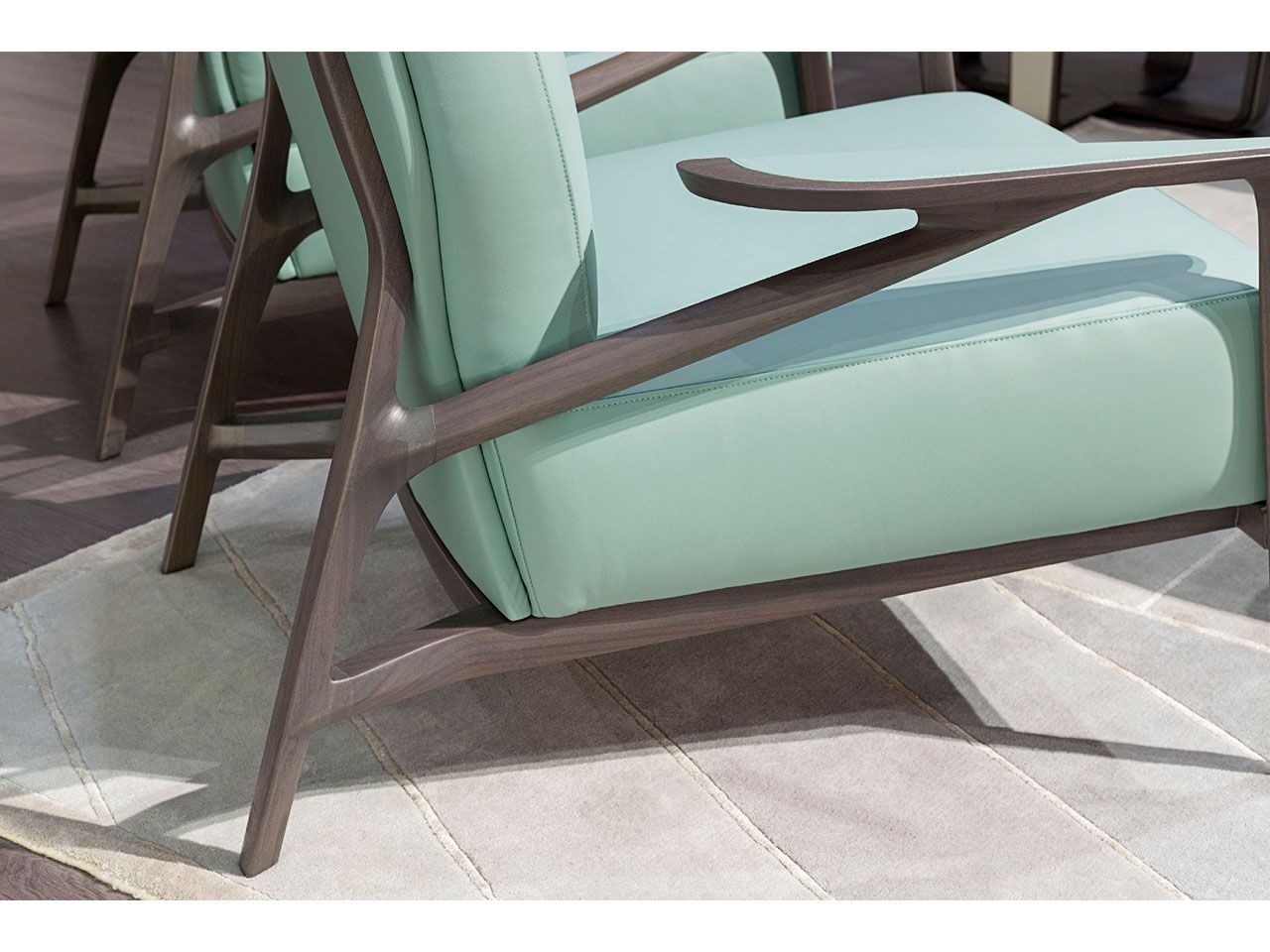 Кожаное кресло с подлокотниками Turri Vine ARCH-00107674 - Вид №2