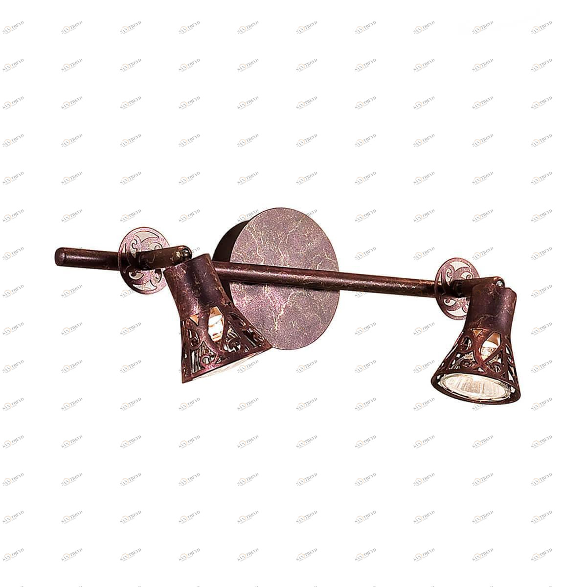 Спот настенный галогеновый на 2 лампы бронзовый "Винон" CL519524 CITILUX ВИНОН 00-3926098 Бронза 