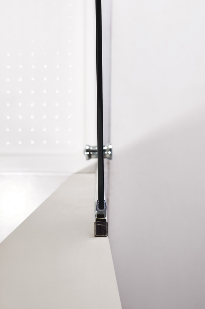 Душевая дверь в нишу CEZARES ECO-O-BF-1-110-C-Cr - Вид №7