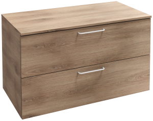 EB2549-R6-NR4 Тумба с ящиками 100 см, 2 ящика, белая ручка JACOB DELAFON ODÉON RIVE GAUCHE