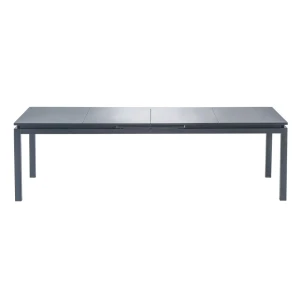 Стол садовый раздвижной Naterial Odissea Easy 256-320х90х76.5 см алюминий темно-серый 81956374 STLM-2012245