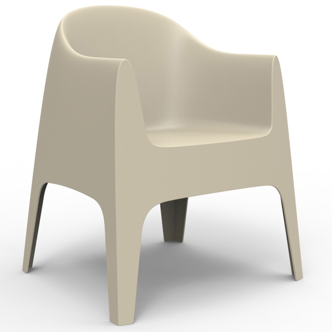 027671 Высокое кресло Vondom Solid - Вид №6