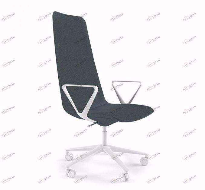 Alias Кресло вращающееся с подлокотниками с высокой спинкой Slim sun-id-1393361