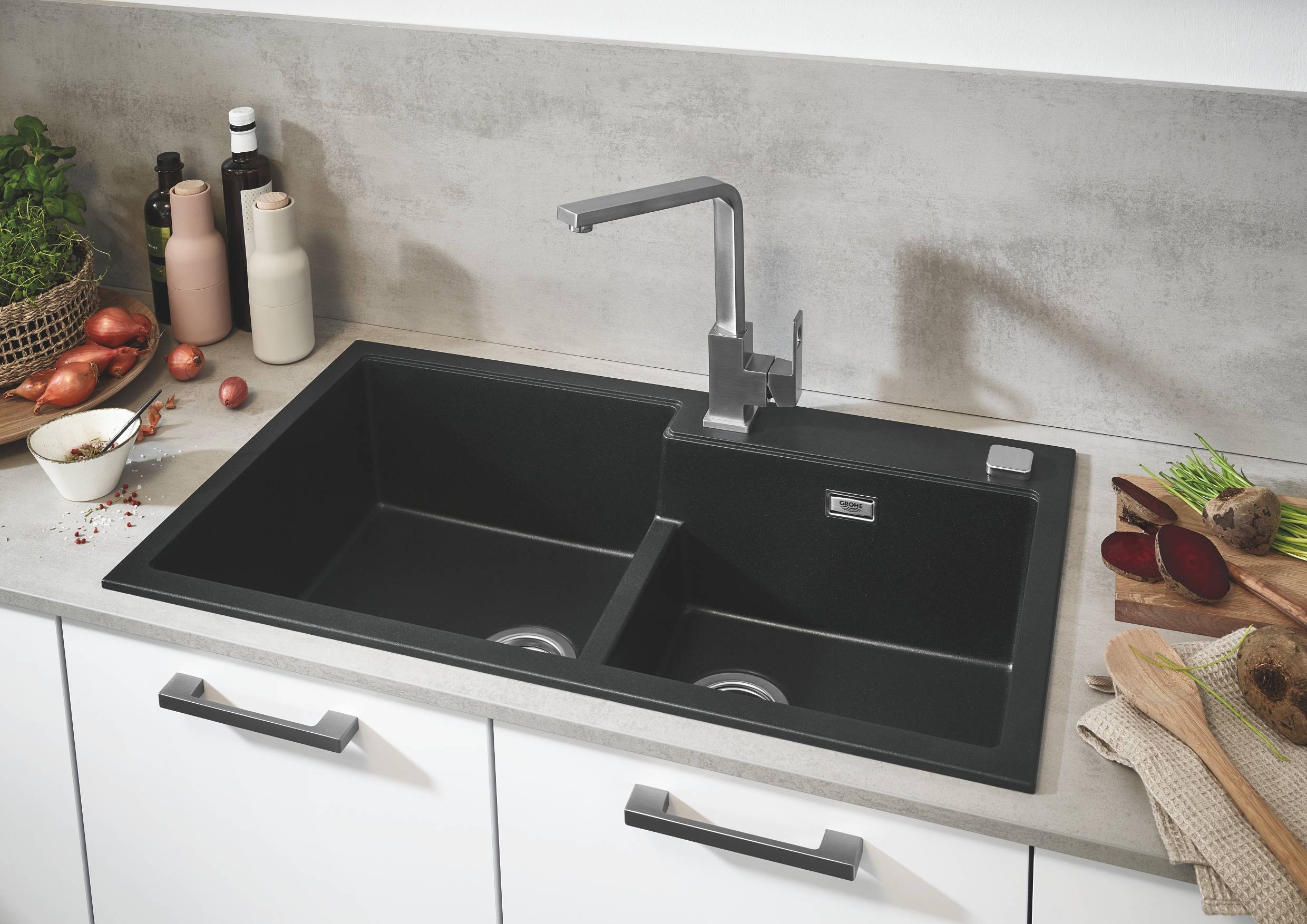 31649AP0 Мойка кухонная овальная Grohe K500 - Вид №3