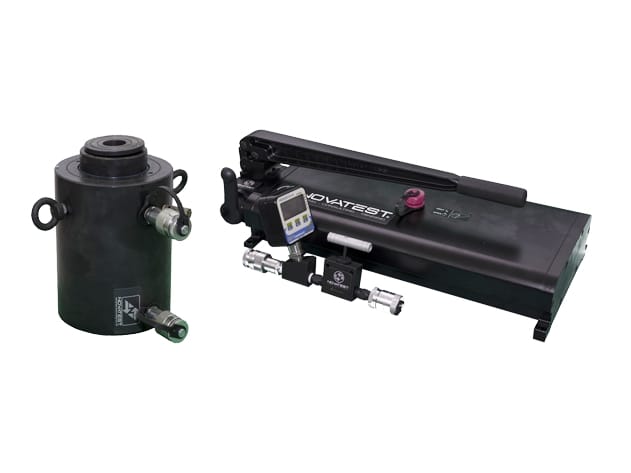 Настраиваемая гидравлическая система для испытаний на статическую нагрузку на фундаментных сваях NOVATEST нагрузочные испытания ARCH-00047461