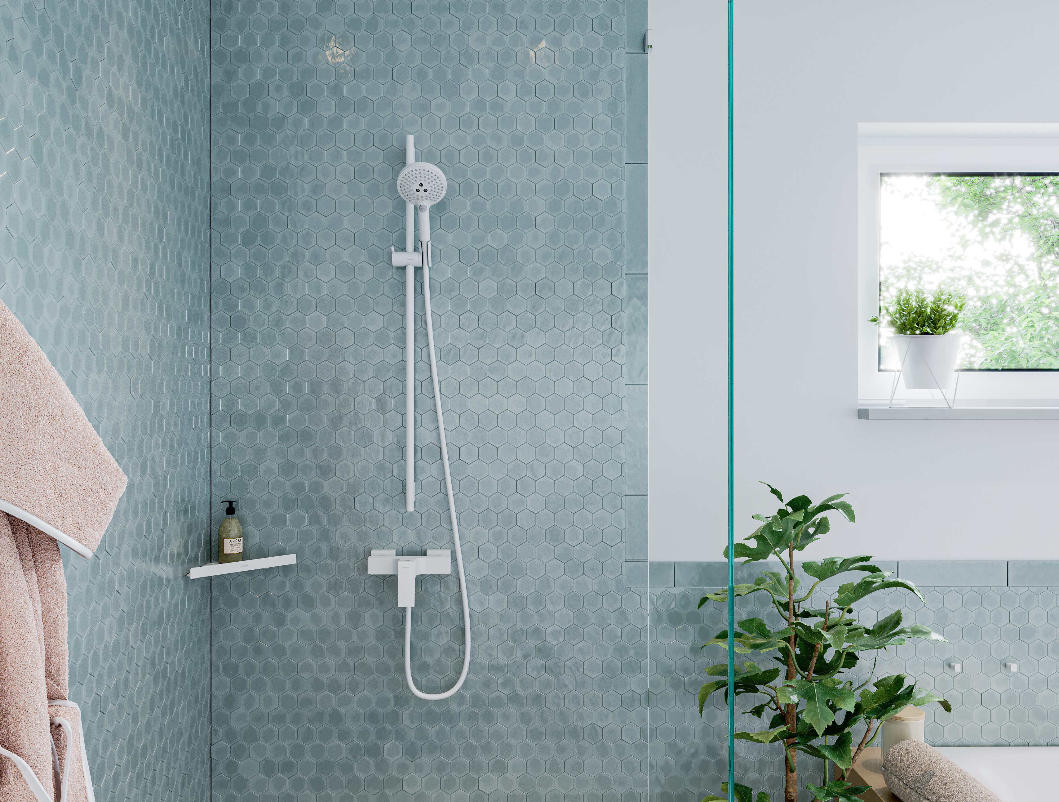 26531400 Raindance Select S Ручной душ 120 3jet EcoSmart 9 л / мин Hansgrohe  - Вид №4