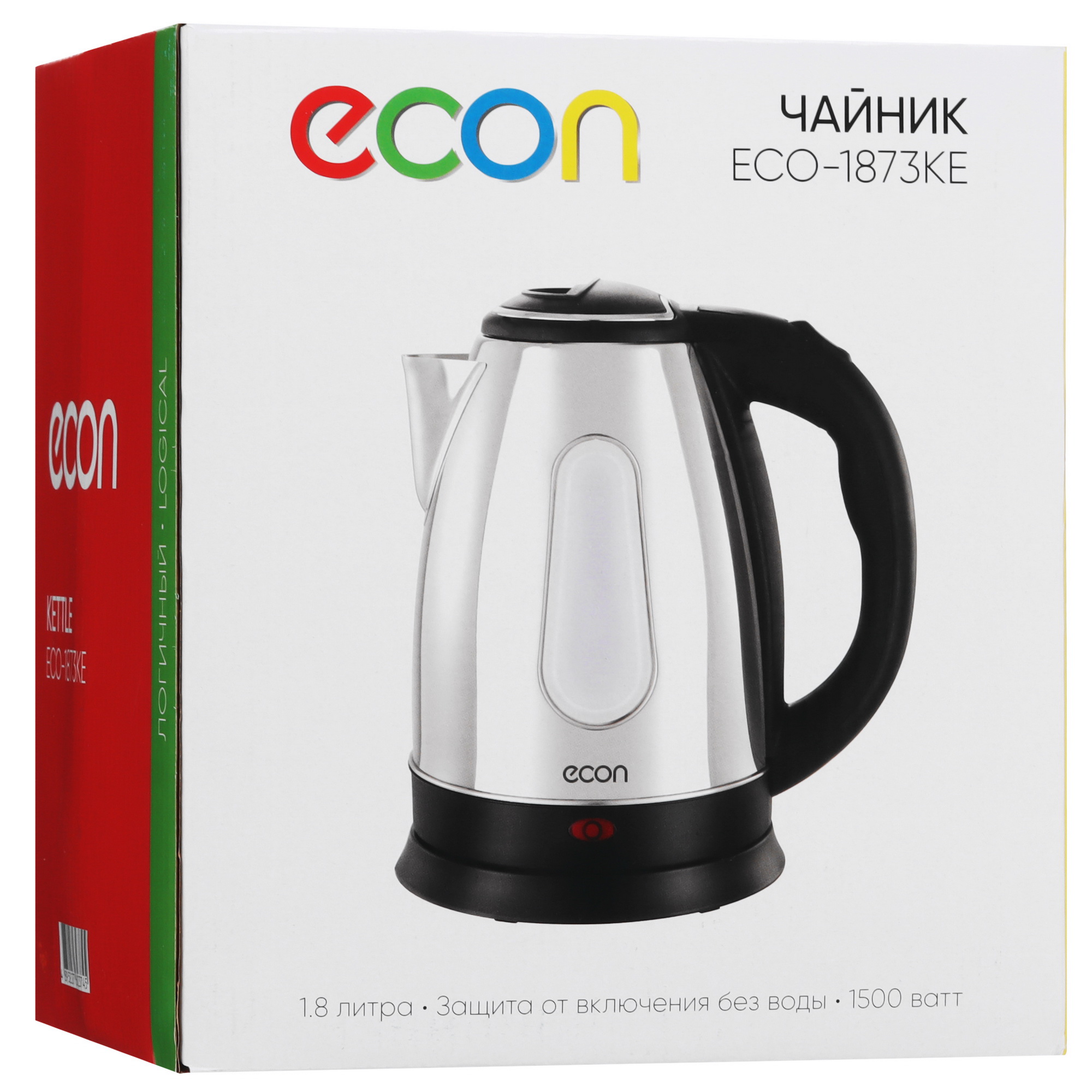 9053096 Электрочайник Econ ECO-1873KE серебристый STDN-0028417 - Вид №7