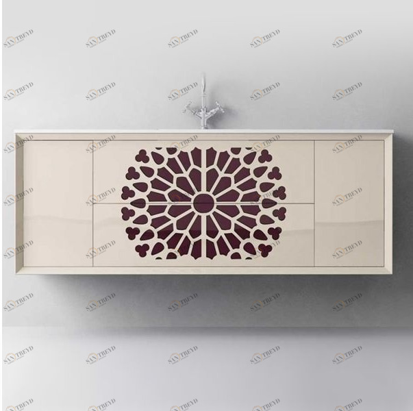 Avila Dos Тумба подвесная с раковиной AVRIAN S1 180 Color K7+K7+K2 SUE LUX Stylish 27071420120701NK7K7K2