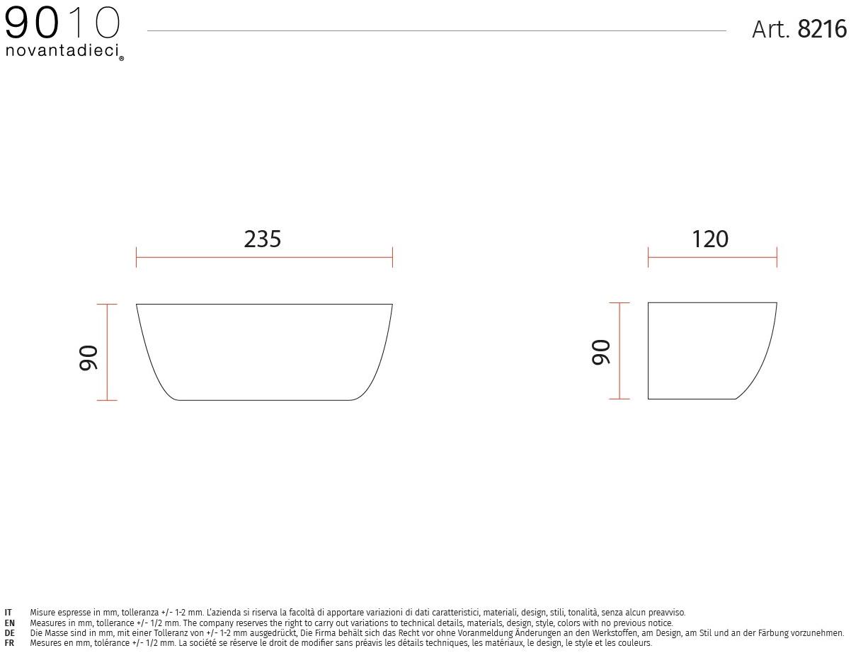 9010 novantadieci Аппликация светодиода из керамики  8216  - Вид №2