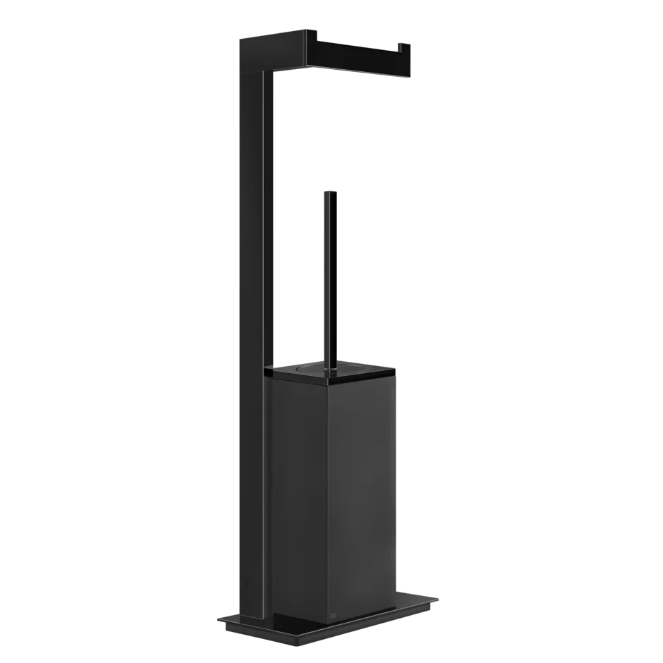 Держатель щетки-держатель рулона бумаги 20934 706 Gessi Inverso ЧЕРНЫЙ МЕТАЛЛ PVD 20934706