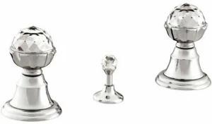 Bronces Mestre Смеситель для биде на 3 отверстия с кристаллами swarovski® Atlantica