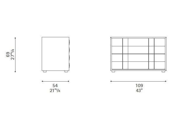 Кассетница Poltrona Frau коллекция-мебель и аксессуары ARCH-00048057 - Вид №3
