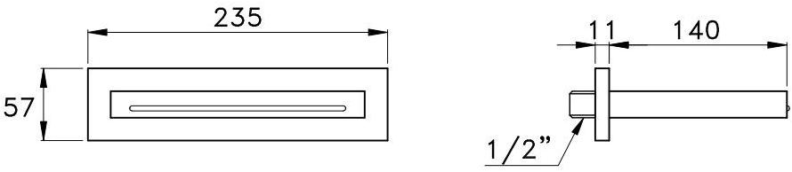 RUBINETTERIE STELLA Каскадный излив Firenze 0/254 - Вид №1