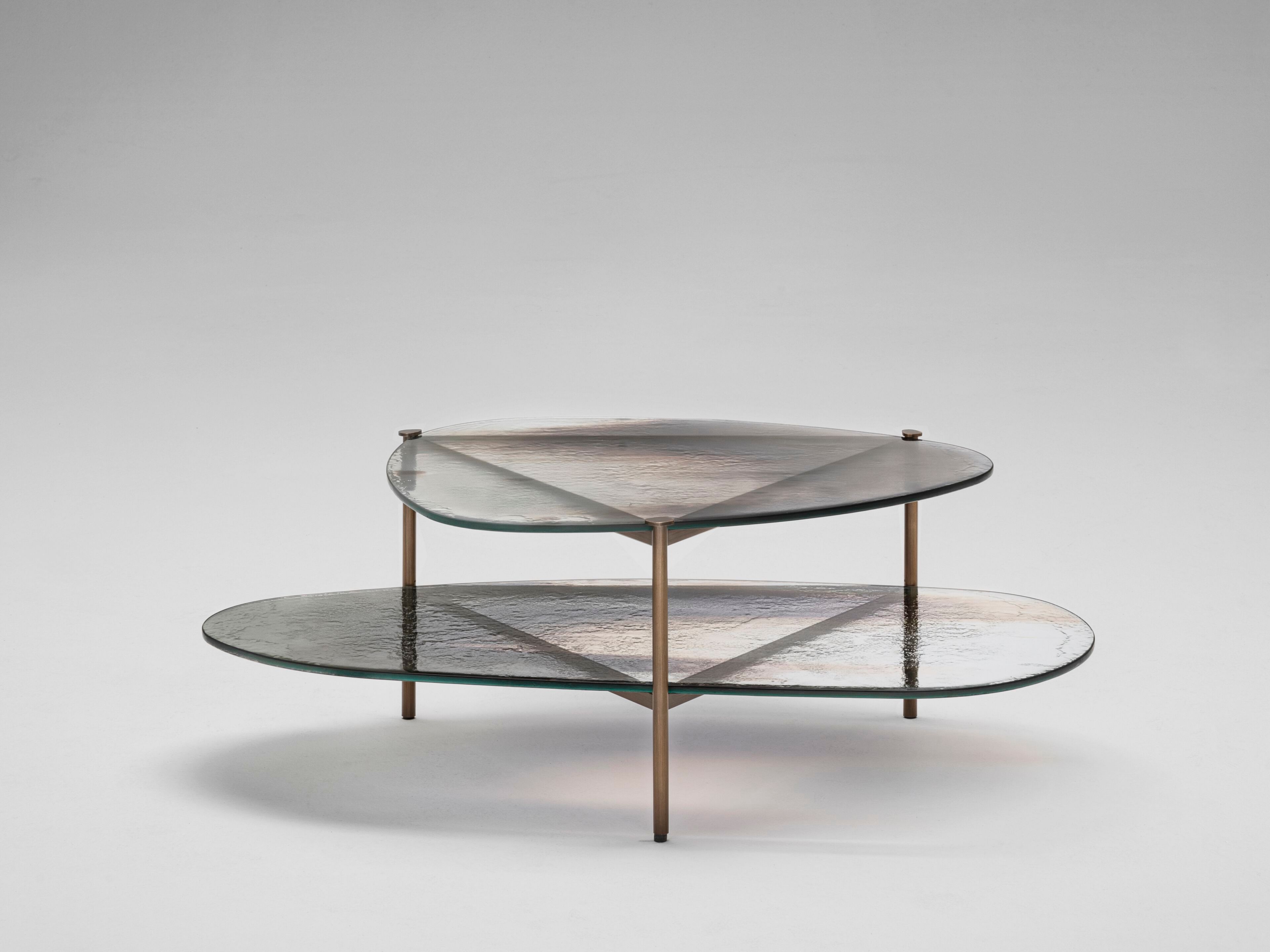 Стеклянный журнальный столик ARTE VENEZIANA Langhe ARCH-00007820 - Вид №1