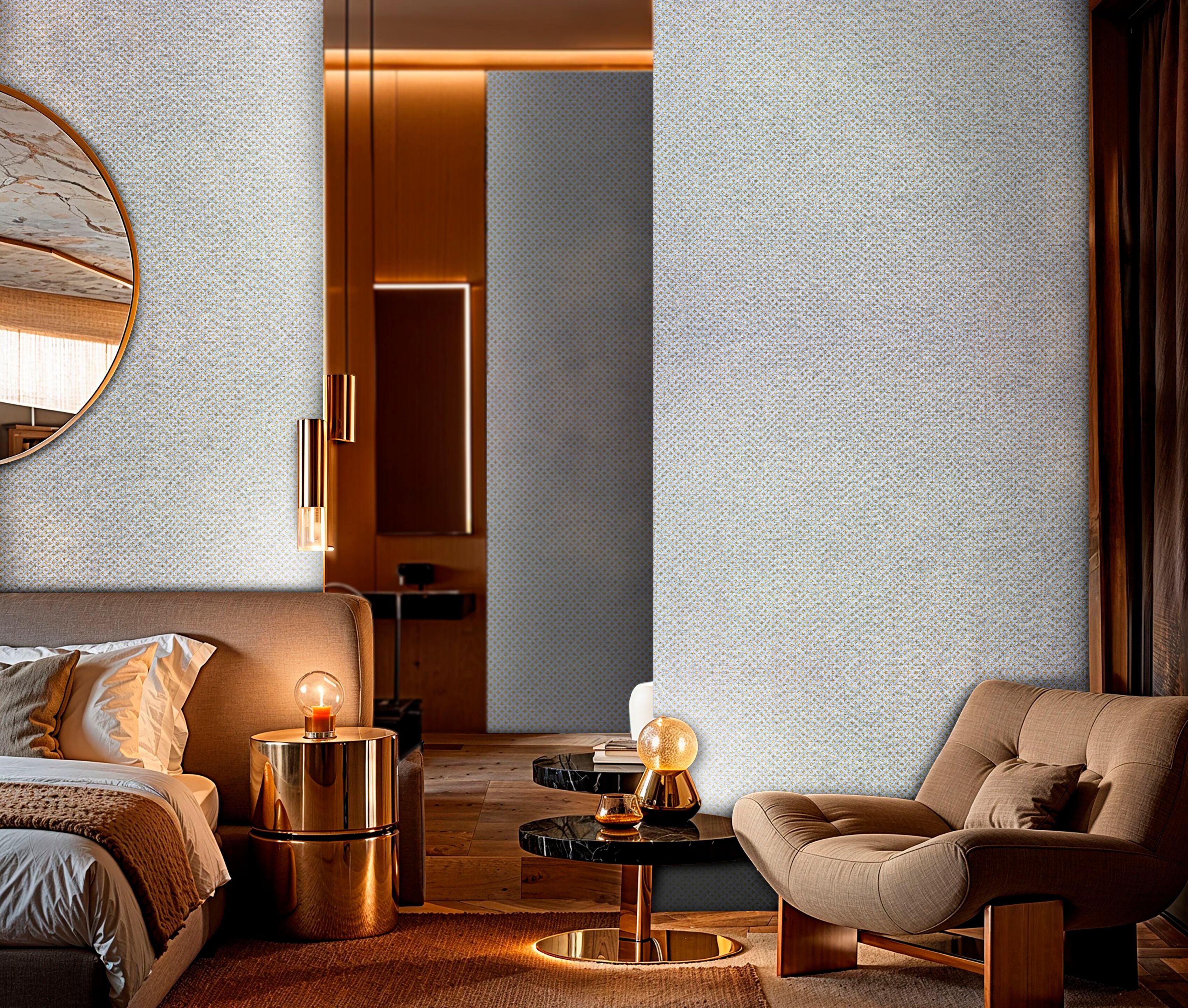 Обои с рисунком из целлюлозного волокна Officinarkitettura® Les nombre d'or ARCH-00051468 - Вид №2