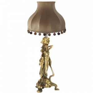 32064,34074 Настольная лампа Флора Бронза Классика Поталь BOGACHO