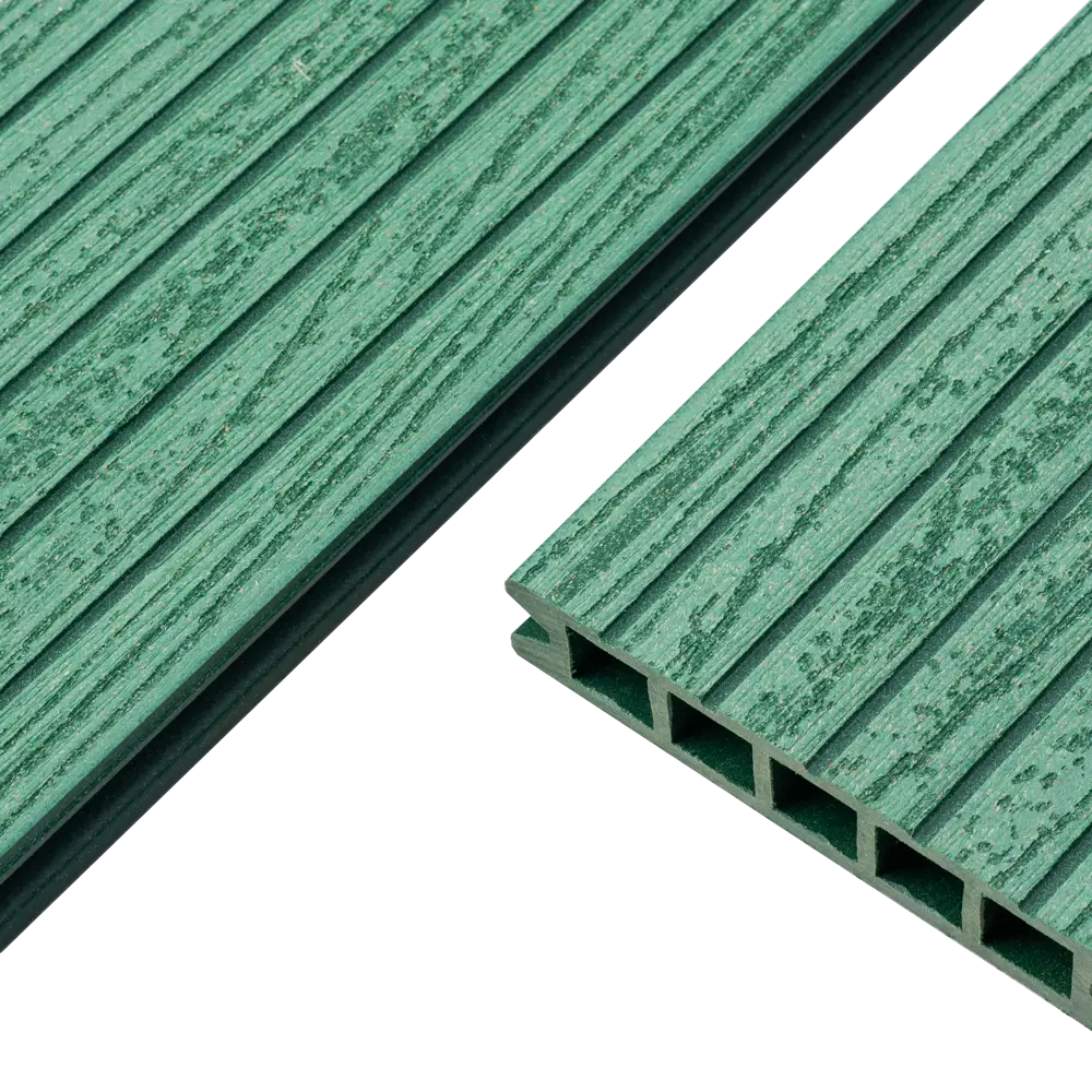 Террасная доска ДПК MultiDeck цвет Изумруд 3000x150x27 мм. Вельвет 0.45 м² 85473651 STLM-2190770 МУЛЬТИДЕК  - Вид №7