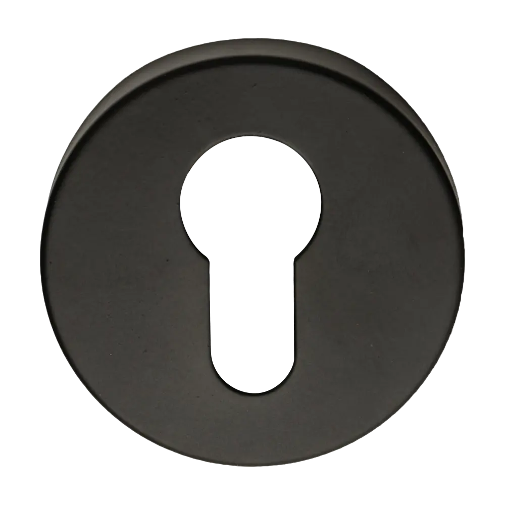 Накладка на замочную скважину Edson EDS-SC-R0 54 мм цвет черный STLM-2139504