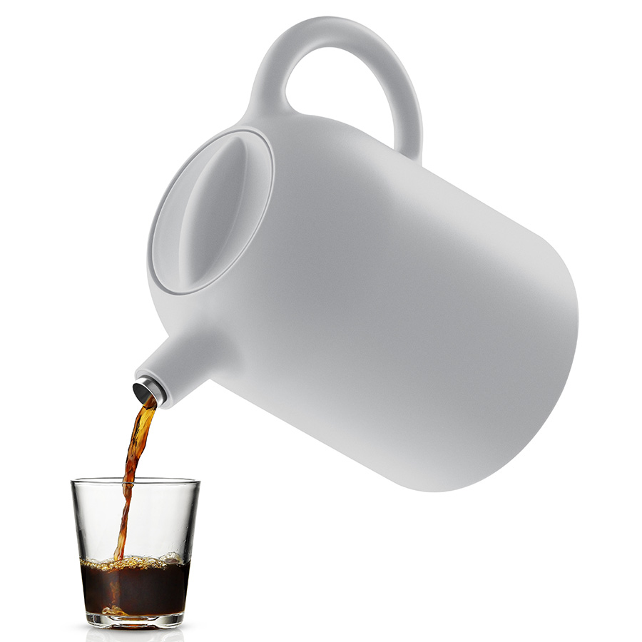 502716 Термокувшин thimble, 1 л, светло-серый Eva Solo  - Вид №2