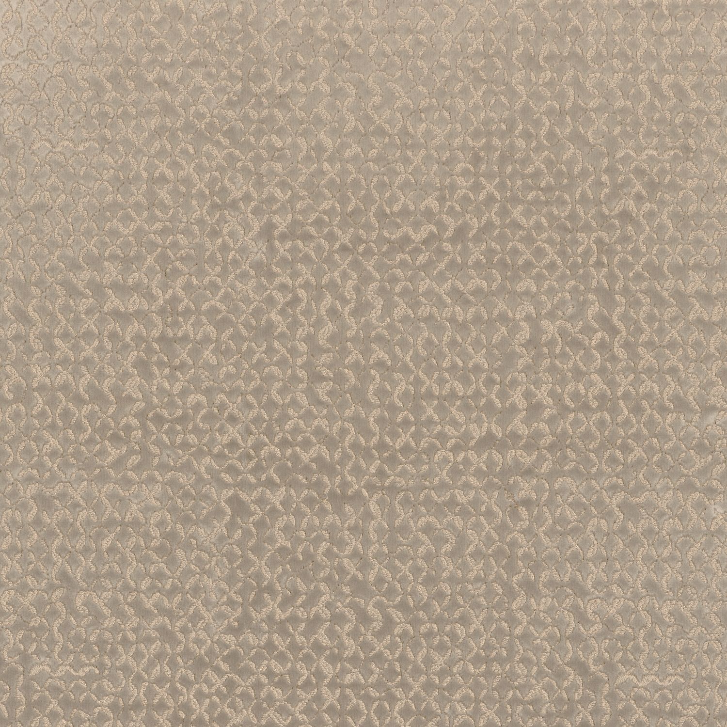 Бархатная однотонная вышитая ткань Casamance Opium ARCH-00039392 - Вид №2