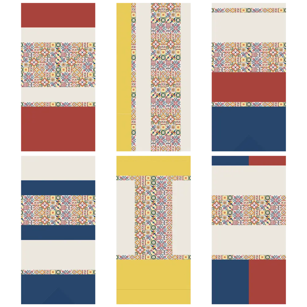 Декор настенный Azori «Festa Maiolica» 20.1x50.5 см разноцветный 82472924 STLM-2012783  - Вид №8