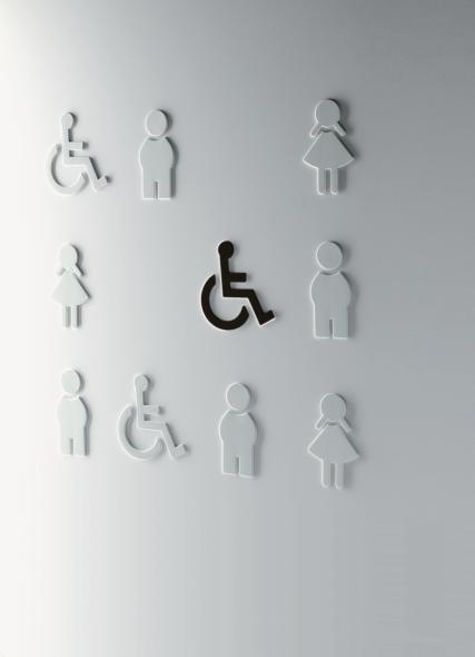 801.91.010 значок человека HEWI Türzubehör  - Вид №20