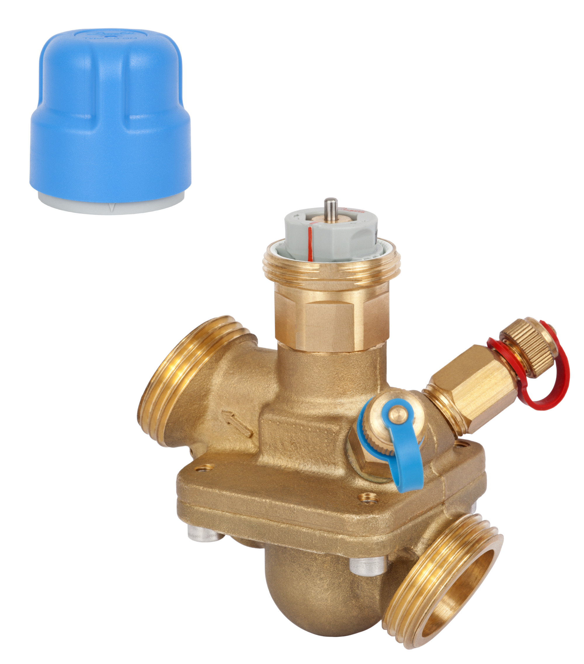 Danfoss Комбинированный балансировочный клапан AQT AQT клапан DN 50, наружная резьба 003Z1971  - Вид №12