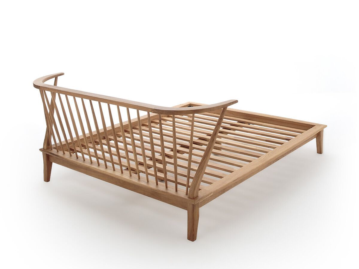 Дубовая двуспальная кровать AMPM CASPIAN ARCH-00093602 - Вид №2