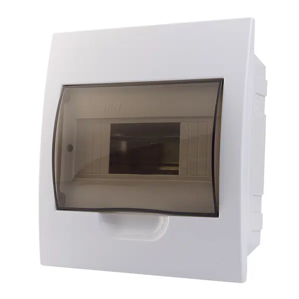 LUXRAY Бокс с прозрачной крышкой ЩРН-П-8 для наружной установки LEZARD 730-1000-008