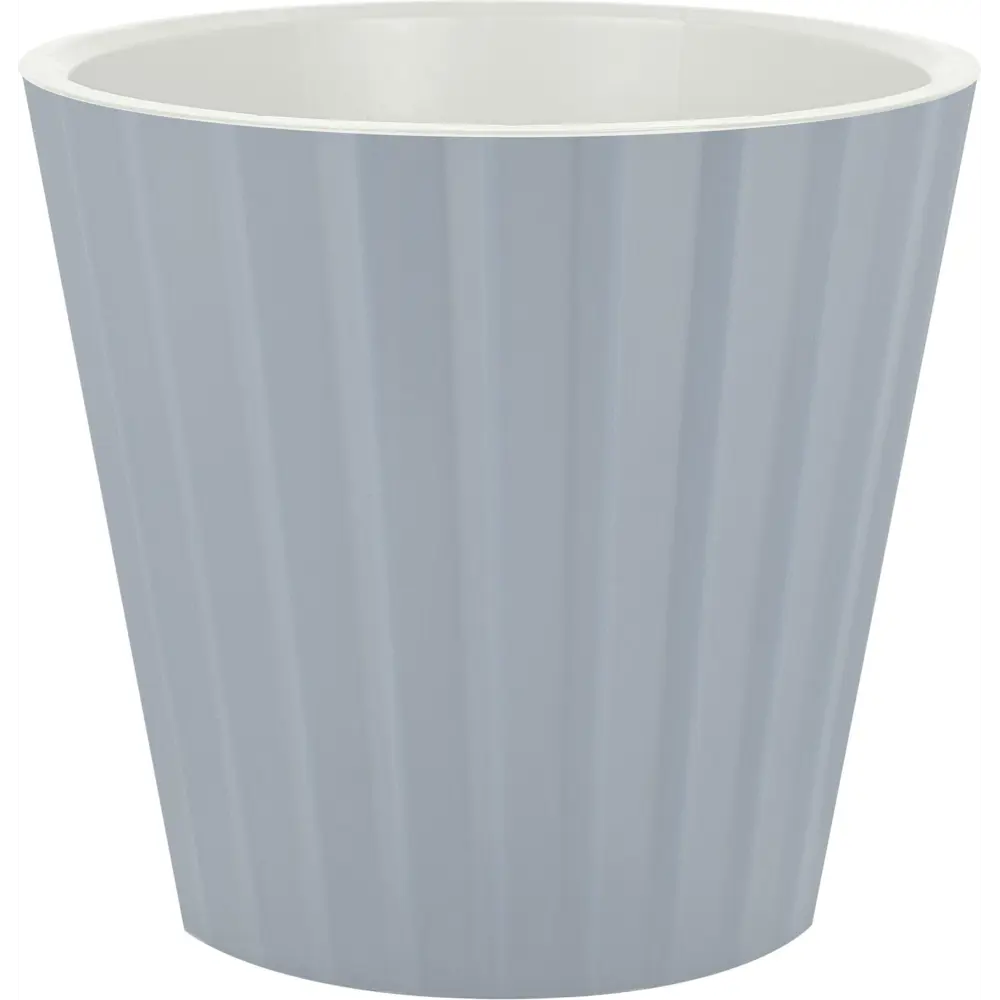 Горшок цветочный Ingreen Sand ø16 h14.6 см v2 л пластик утренний туман STLM-2179782