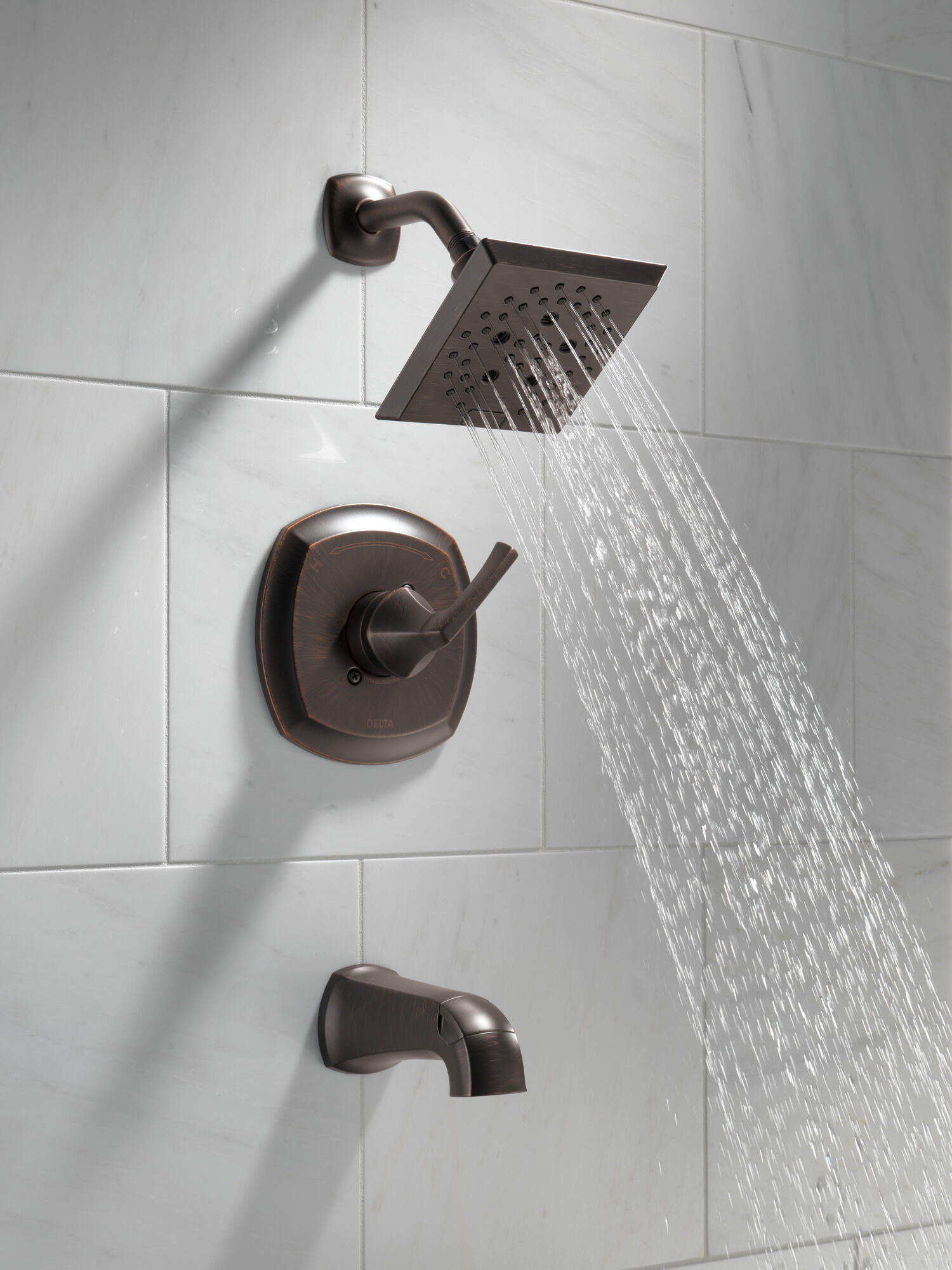 Монитор серии 14 H2Okinetic для ванны и душа Delta Faucet 144770-RB - Вид №3