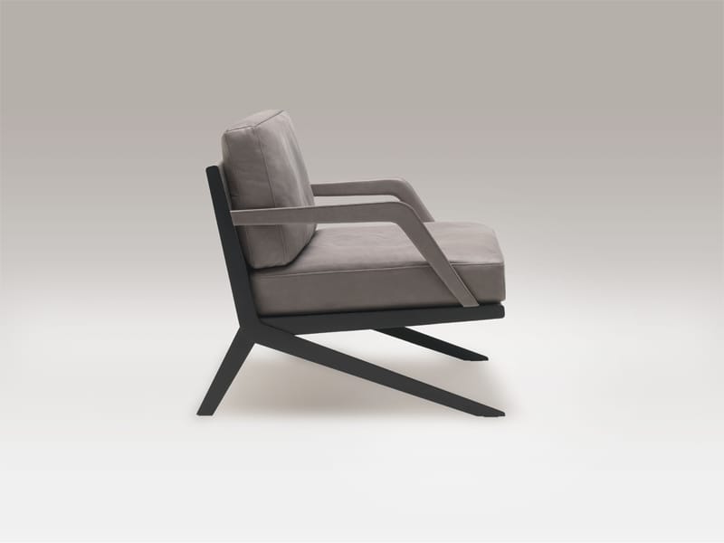 Кожаное кресло с подлокотниками de Sede DS-60 ARCH-00049422 - Вид №1