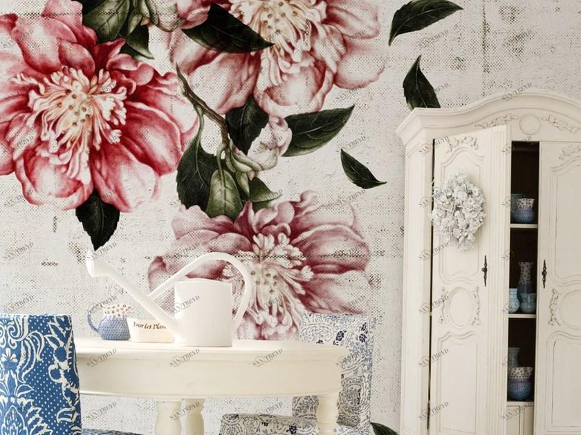 Wall&decò Обои с цветочными мотивами Contemporary wallpaper 2012 Wdca1201