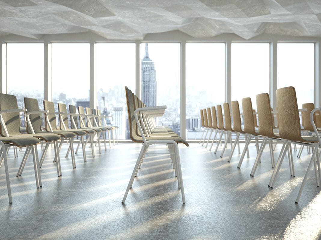 Штабелируемый стул для конференций с подлокотниками SCHNEEWEISS interior 3100 ARCH-00021114 - Вид №1