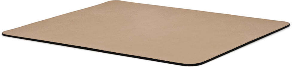 Прямоугольная подставка для столовых приборов с закругленными углами - 50x40 см / зернистая кожа_темно-серый