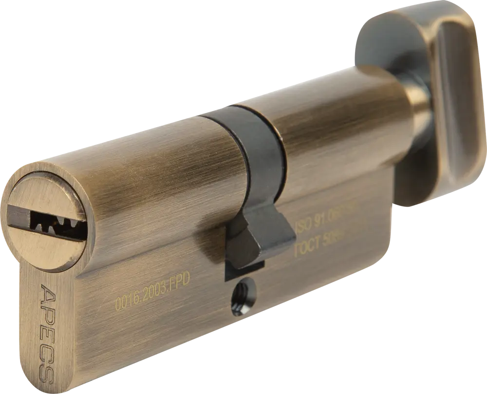 APECS Pro LM-80-C-AB Цилиндровый механизм с защитой от взлома 84168041