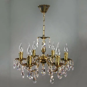 Подвесная люстра Ambiente Benisa 2226/6 PB Tear Drop AMBIENTE ДИЗАЙНЕРСКИЕ, BENISA 181518 Бронза